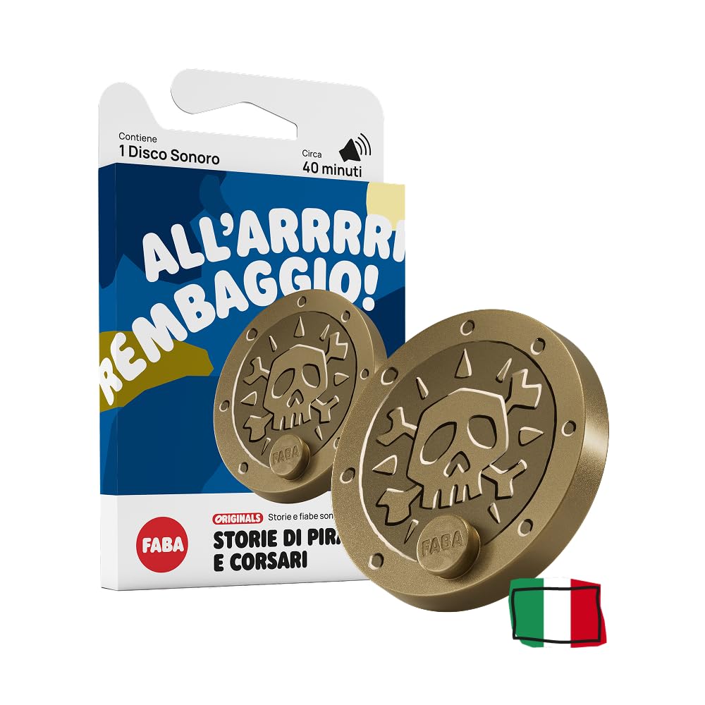 FABA Disco Sonoro Storie di pirati e corsari Storie e fiabe sonore per bambini e