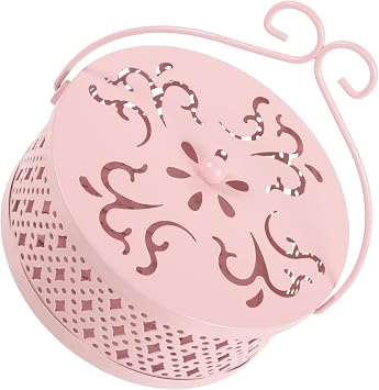 Alipis 1pc Iron Art Incense Burner Decorative Censer for Bedrooms Living Rooms Hollow-Out Design for Efficient Smoke Spread Insulation Home Ornament