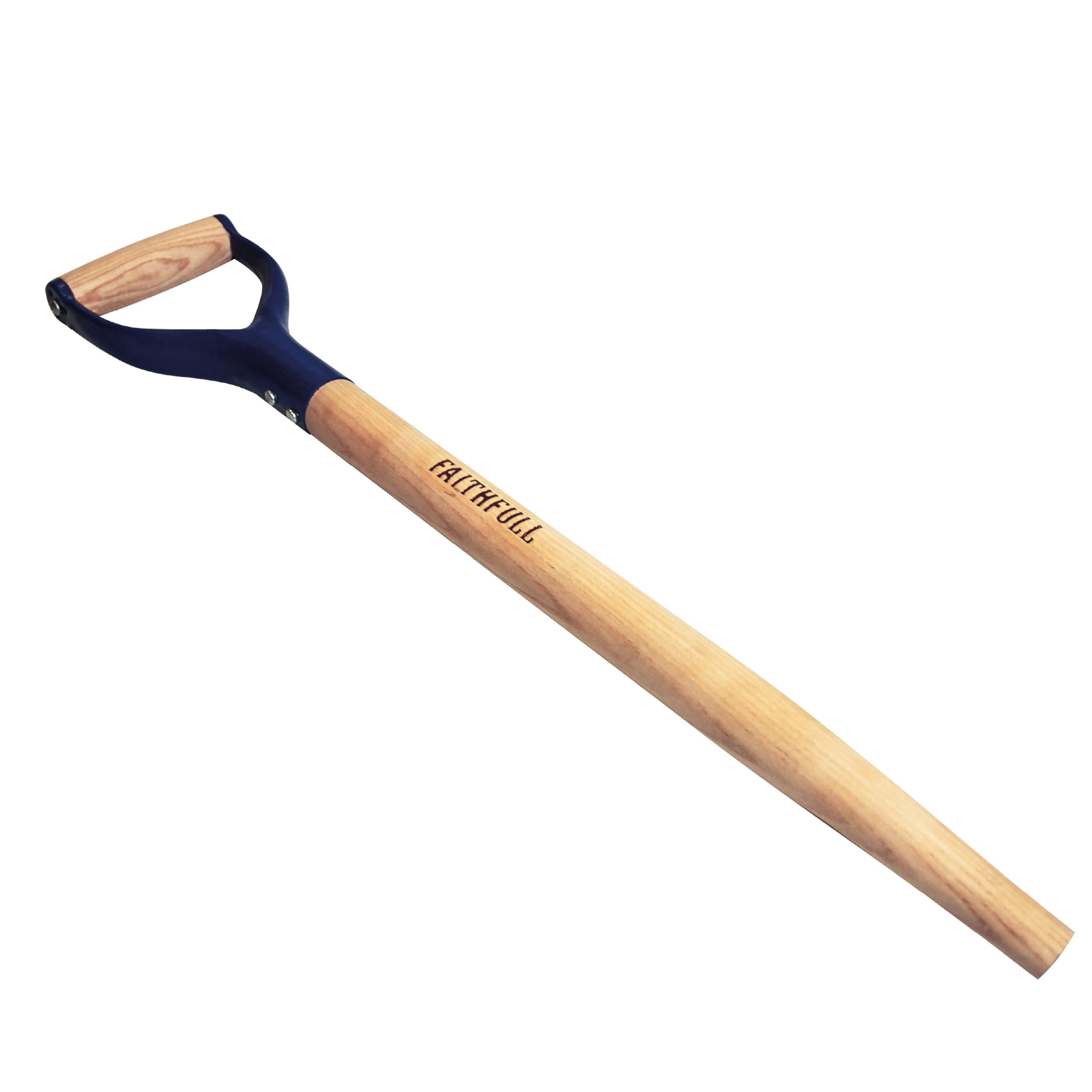 Faithfull Replacement MYD Handle Bent Taper Ash Wood 71cm (28in) Spades, Forks, and Shovel Handle