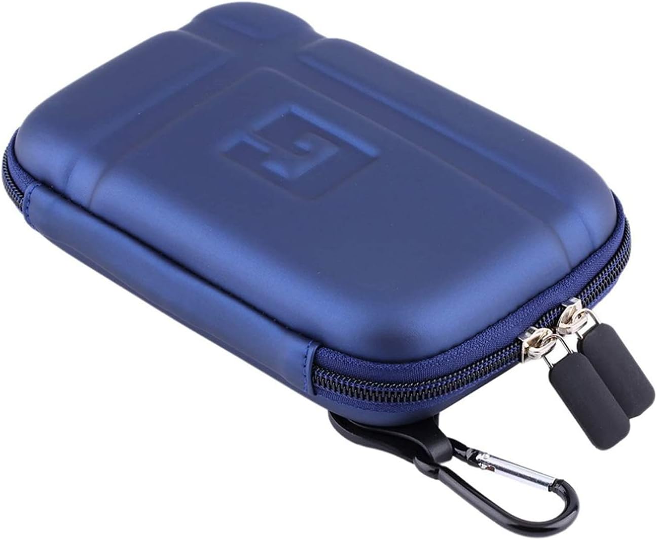 5" Inch Hard Carrying Travel GPS Case Bag Pouch Protective Shell for 5" 5 Inch Garmin Nuvi 55LM 54LM/54 52LM/52 2597LMT 2577LT 2557LMT 3597LMT Tomtom Magellan RoadMate Devices Blue