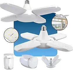 Lâmpada Led Dobrável Ajustável Bivolts Super Potente 80w