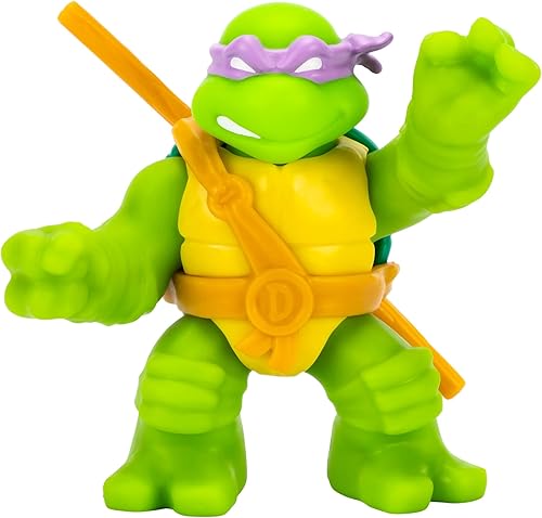 Miniatura 9 de Heroes of Goo Jit Zu Teenage Mutant Ninja Turtles  Paquete de 4  Figuras de juguete Super Oozy  Donatello clásico, Michelangelo clásico, Leonardo