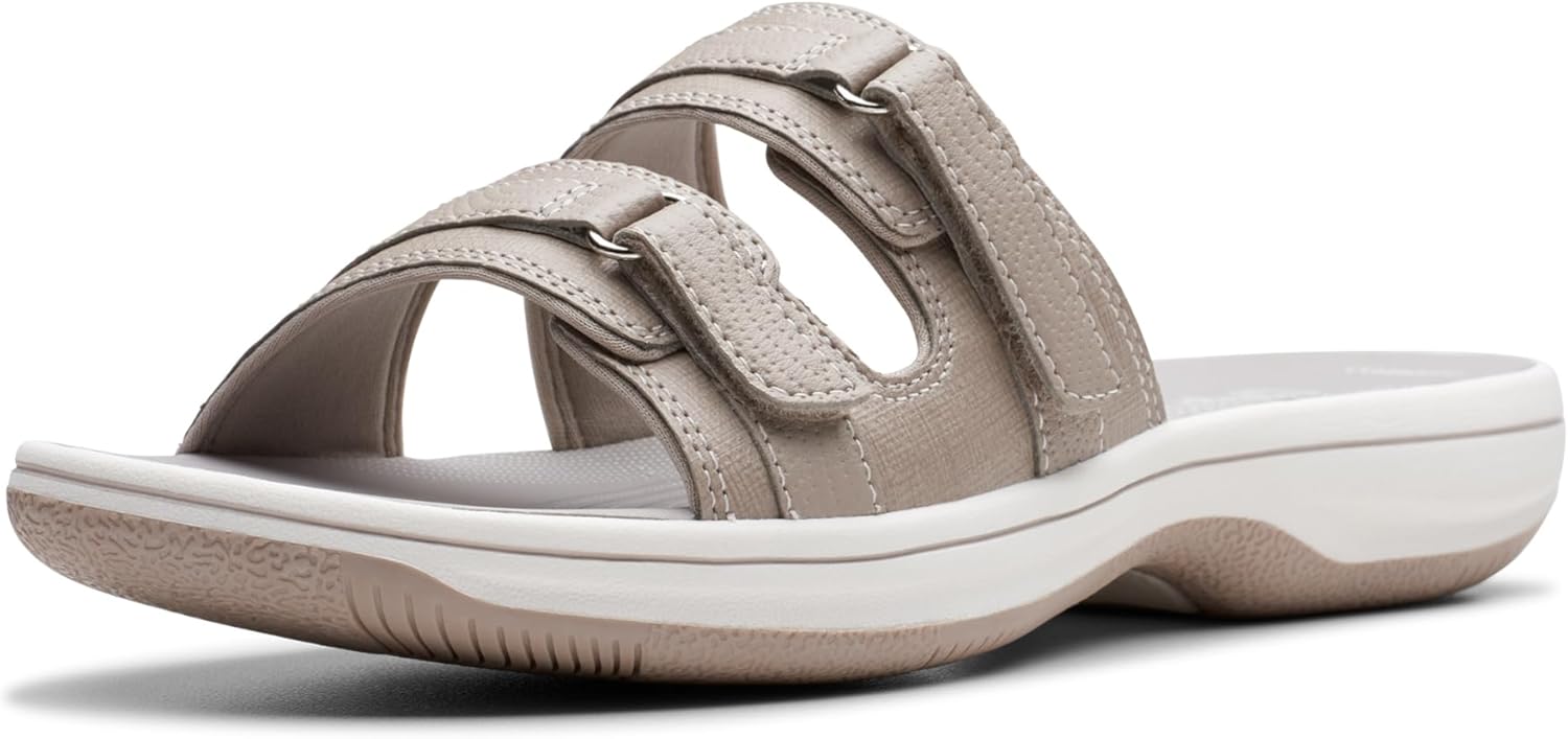 Clarks womens Breeze PiperSlide Sandal