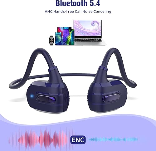 Miniatura 5 de BANIGIPA Auriculares para niños, audífonos de oreja abierta, cómodos para adolescentes, niños y niñas, auriculares inalámbricos Bluetooth 5.4 con