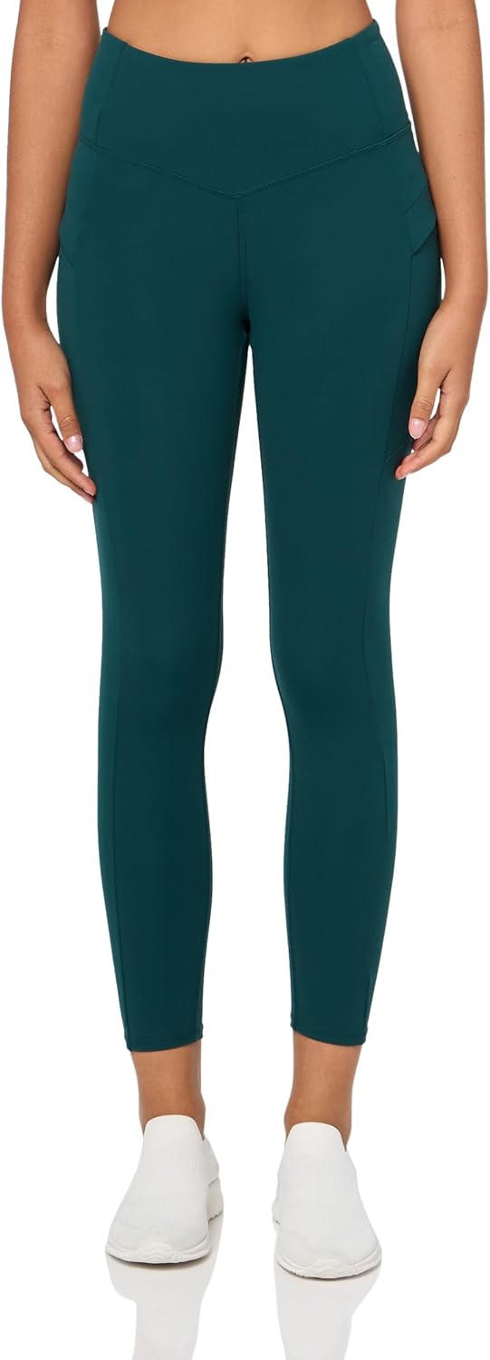 Danskin Womens Performance Sleek Pocket Ankle Legging