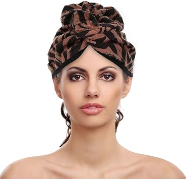 MAD Beauty Disney Lion King Reborn Hair Turban | تصميم طباعة الحيوانات | تجفيف سريع | نسيج لطيف وناعم لعشاق ديزني