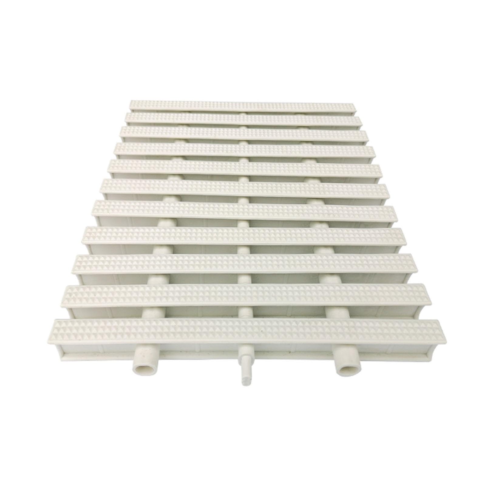 Grille de vidange de piscine antidérapante en ABS pour drainage de patio allée et terrasse extérieure