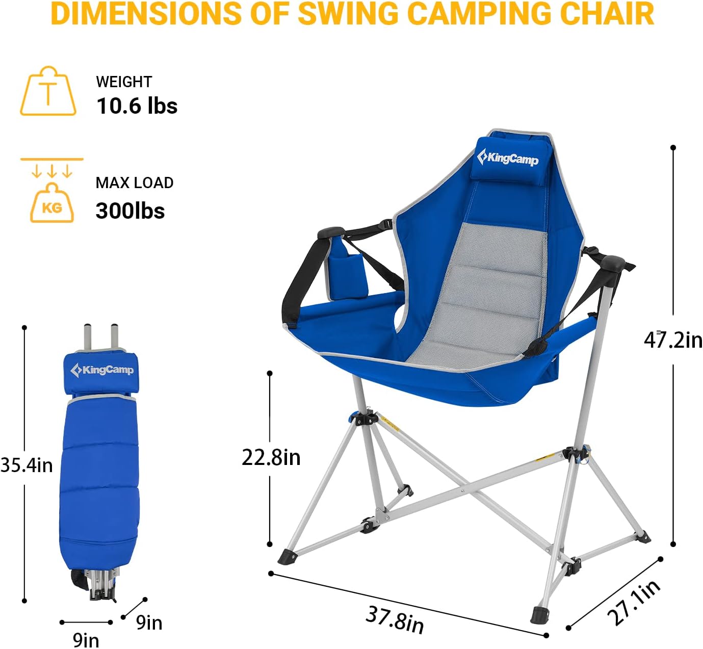 Buy KingCamp Folding Hammock Camping 