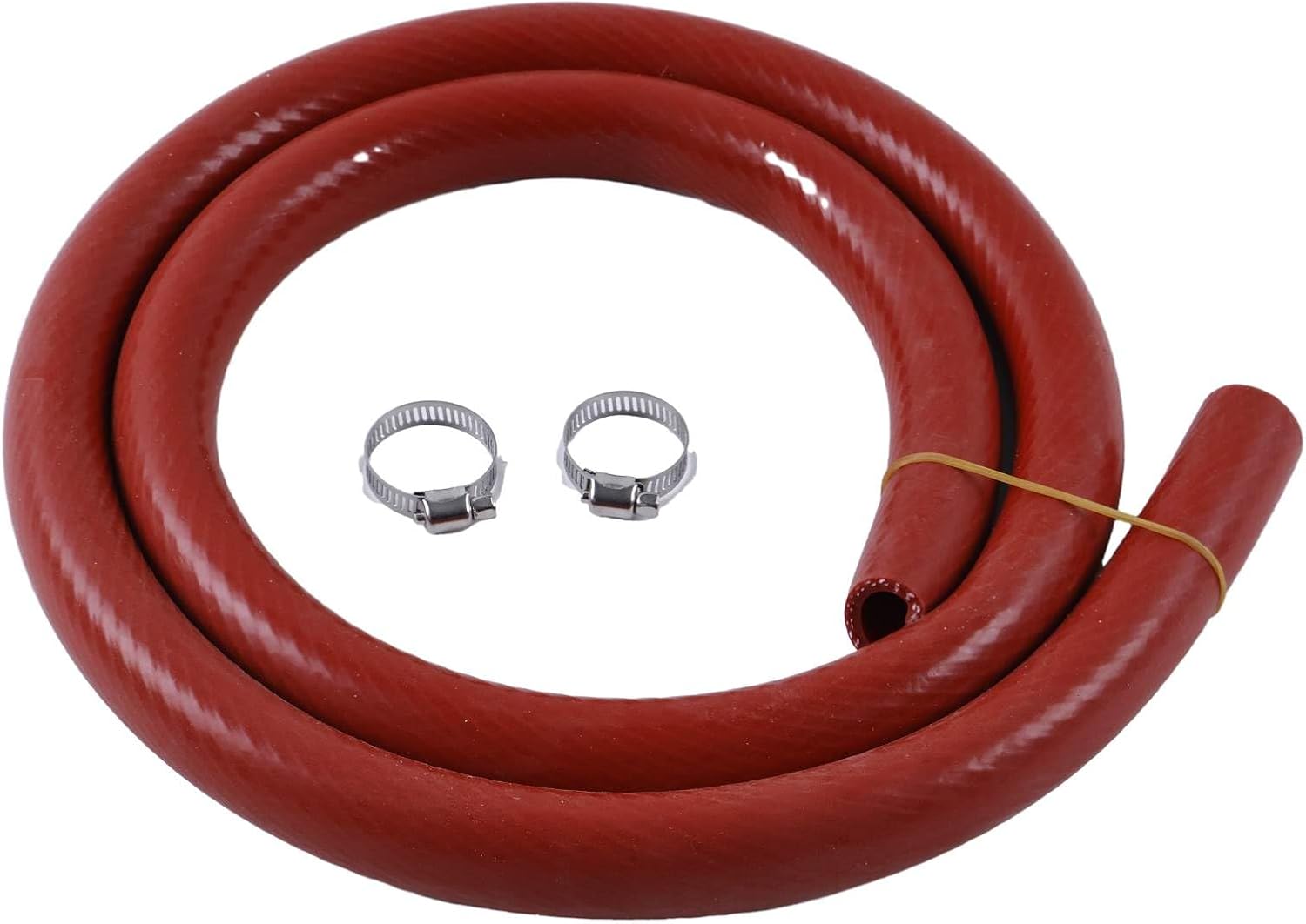 3/4" x 5' Hydraulic Hose 98392245 with Worm Gear Clamps Replace for Apache