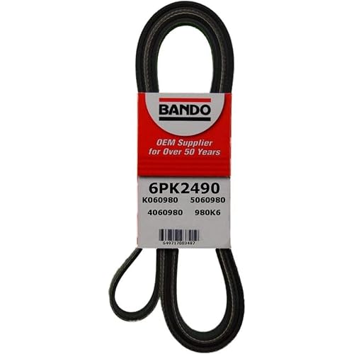 Bando USA 6PK2490 OEM Quality Serpentine Belt