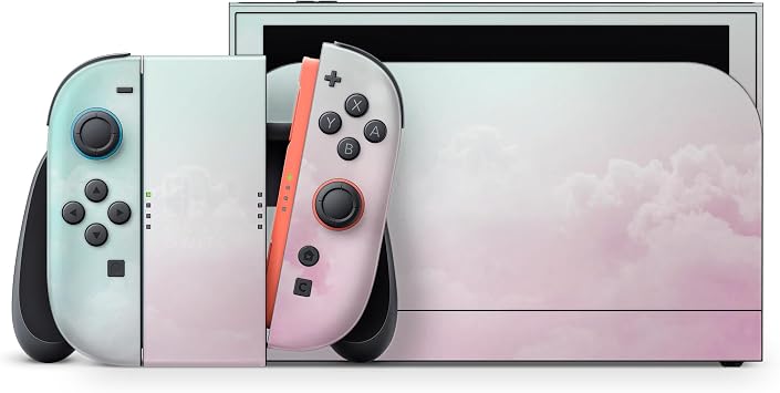 Design Skinz - Compatible with Nintendo Switch 2 - Skin Decal Protective Scratch-Resistant Removable Vinyl Wrap Cover - Pastel Soft Cloud V1