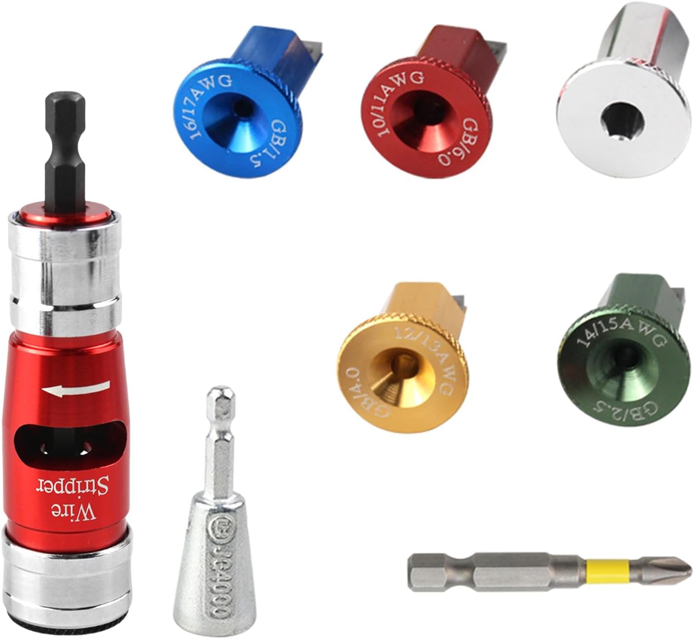 Wire Stripper Wire Strippers Tool Set Wire Stripping and Twisting Tool Professional Wire Tool for Drill Wire Strippers Tool