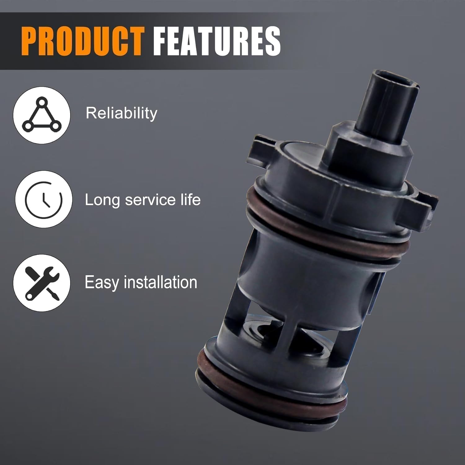 17310-TA0-A01 Vapor Canister Purge Solenoid Valve Fit for Accord CR-V Civic Pilot Ridgeline Canister Vent Shut Valve Assembly Replace 17310TA0A01