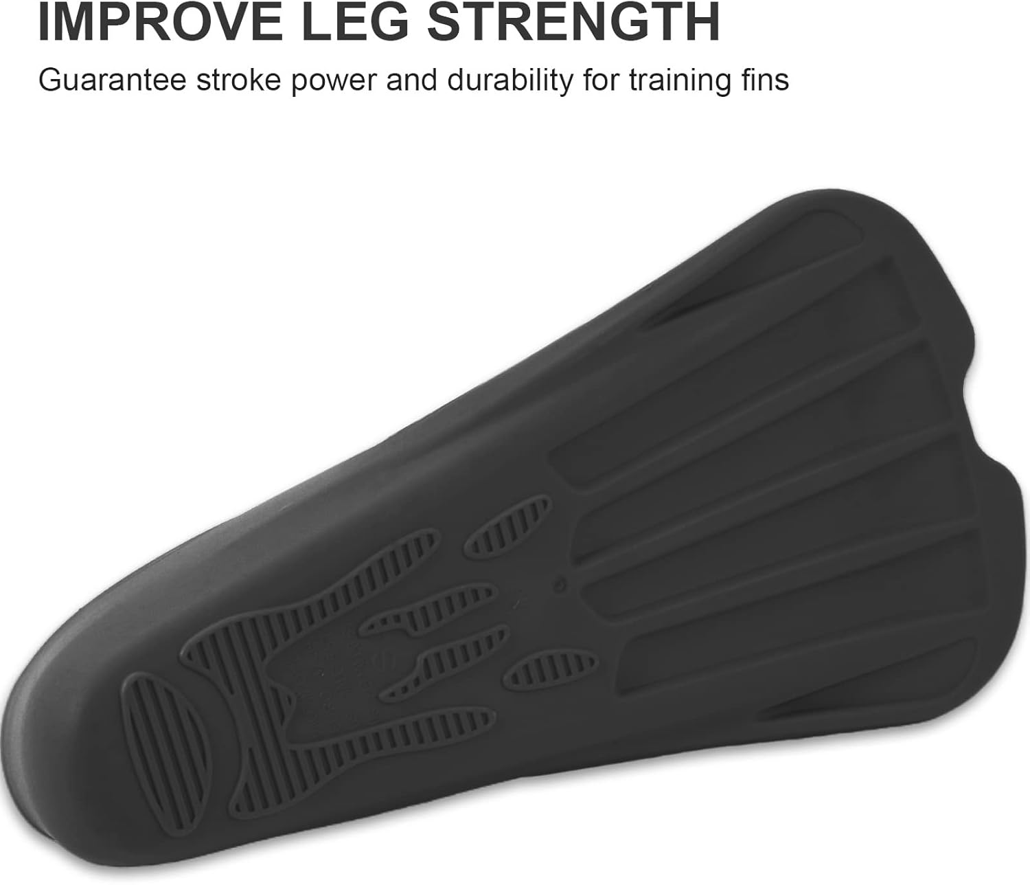 Swim Fins, Happyouth Swim Training Fins Short Fins Silicone Swim Flippers Swimming Fins with Mesh Bag for Lap Swimming Kids Adult Men Women : Sports & Outdoors