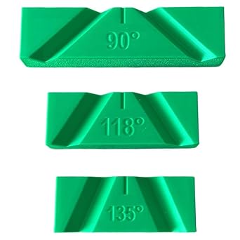 3pcs Drill Bit Sharpener, Angle Drill Guide with 90  118  135 , Professional Drill Guide for Woodworking, Precision Drill Jig for Bench Grinder, Easy to Use Manual Tool