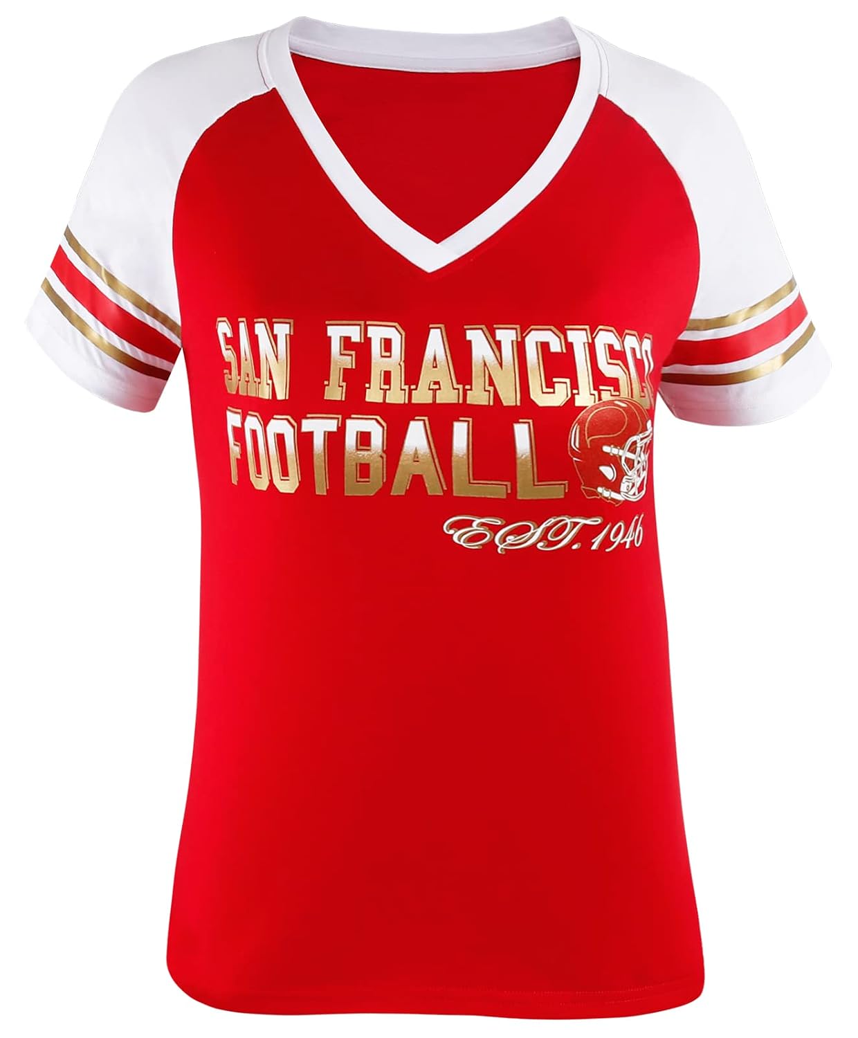 Simapak Womens Football Fans Athletic City Raglan T-Shirts - Review, Price and Buying Guide