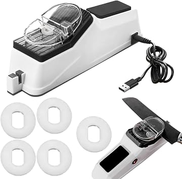 Electric Knife Sharpener Tool | Professional Knife Sharpener for Home Use, Sharpener with Scissor Sharpener, Fast Sharpener, Knife Sharpener, Professional Knife Sharpener, Electric Knife