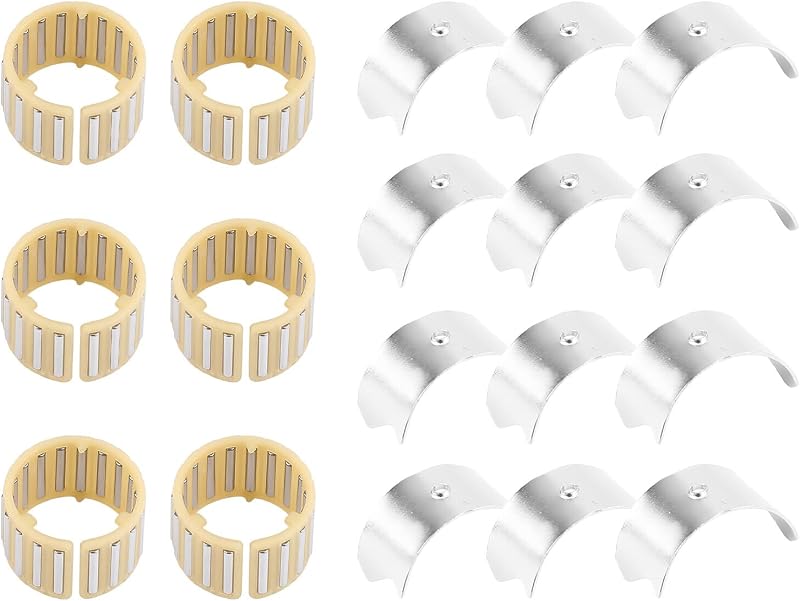 Rolamento de agulhas do eixo excêntrico do motor BMW Aublinto – Kit com 6 unidades