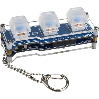 PEMENOL Keyboard Soldering Kit Sound Capable Toy Fidget Toy Electronic Kit Pendant for Consumption Time Stress Relief Electro