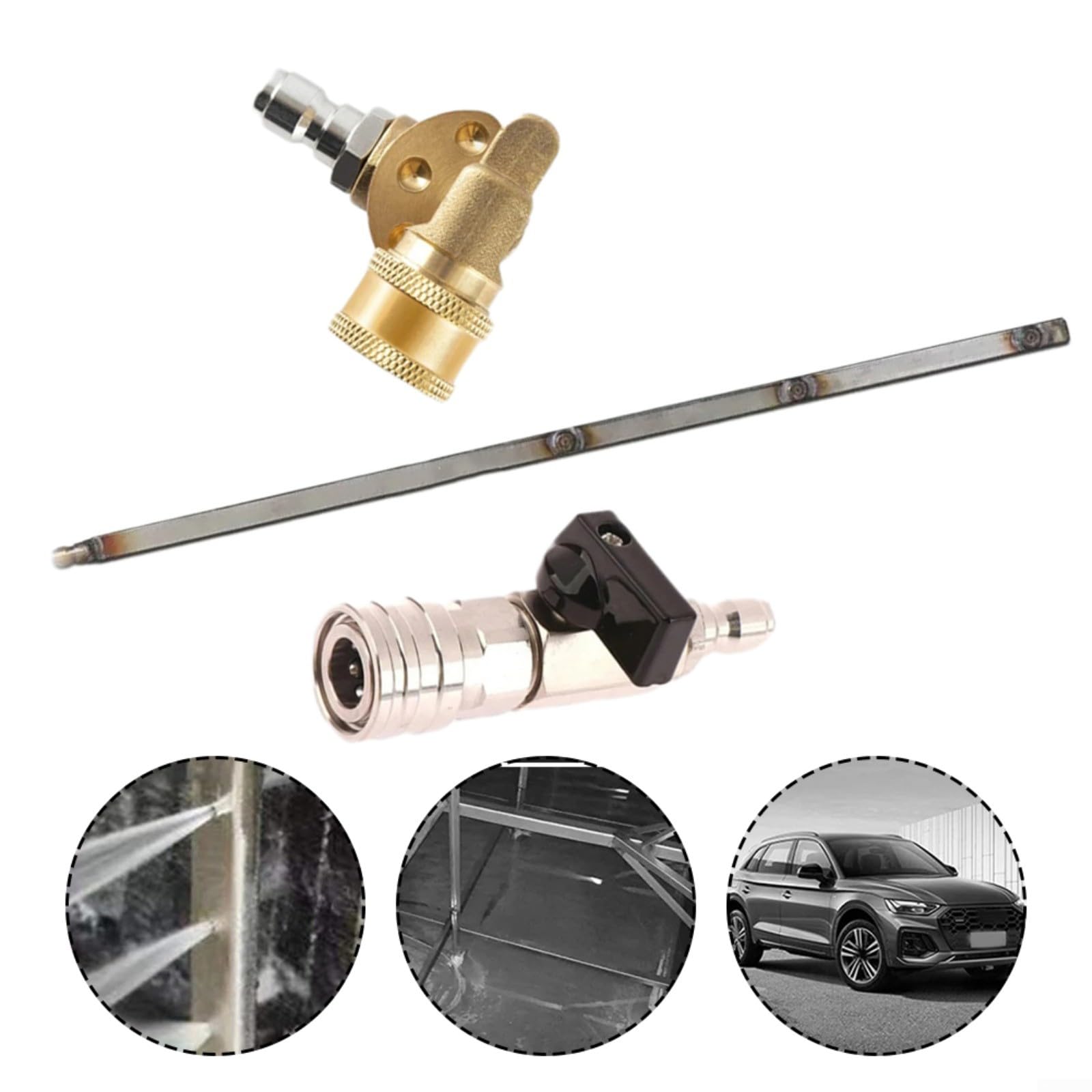 Herramienta de limpieza de tanque de agua y gas, para limpieza de tanques de agua, limpieza de estantes, limpieza de camiones grandes y limpieza de automóviles (D)