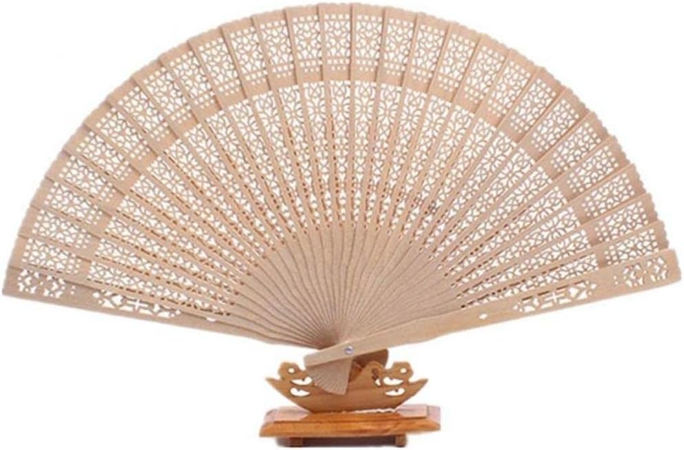 jinfu 50pc Personalized Wooden Wedding Favors and Gifts for Guest Sandalwood Hand Fan Party Decoration Folding Fans,Baby Shower Personalized Gifts,Sandalwood Fans,Wedding Favors (Personalized)