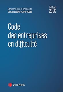 Code des entreprises en difficulté 2026