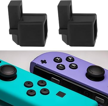 ECSiNG 3 Pair Left Right Slider Buckle Lock Repair Part Controller Slider Buckle Latch Compatible with Nintendo Switch Controller Compatible with JoyCon, Plastic