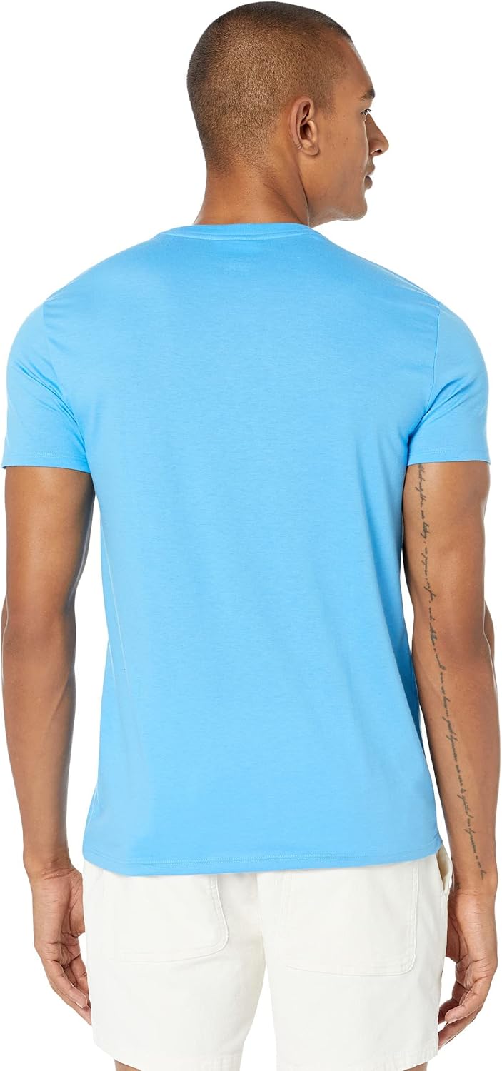 Lacoste Men's Short Sleeve Pima Jersey Crew Neck Tee