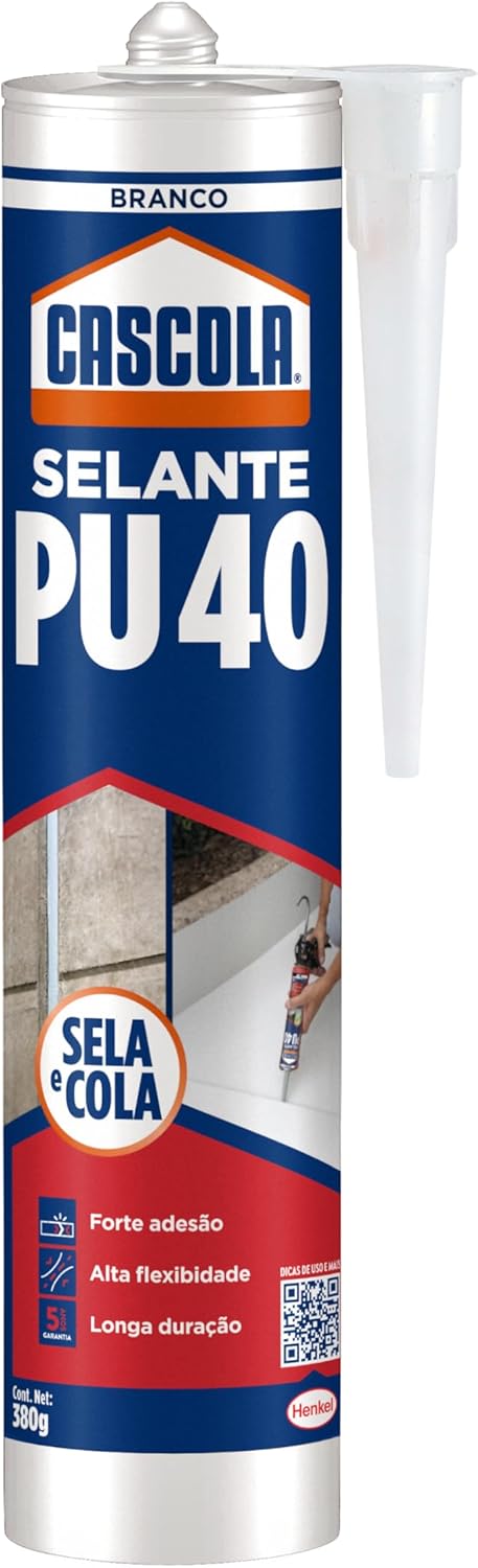 Cola Selante PU 40 Construção 300g (Cascola)