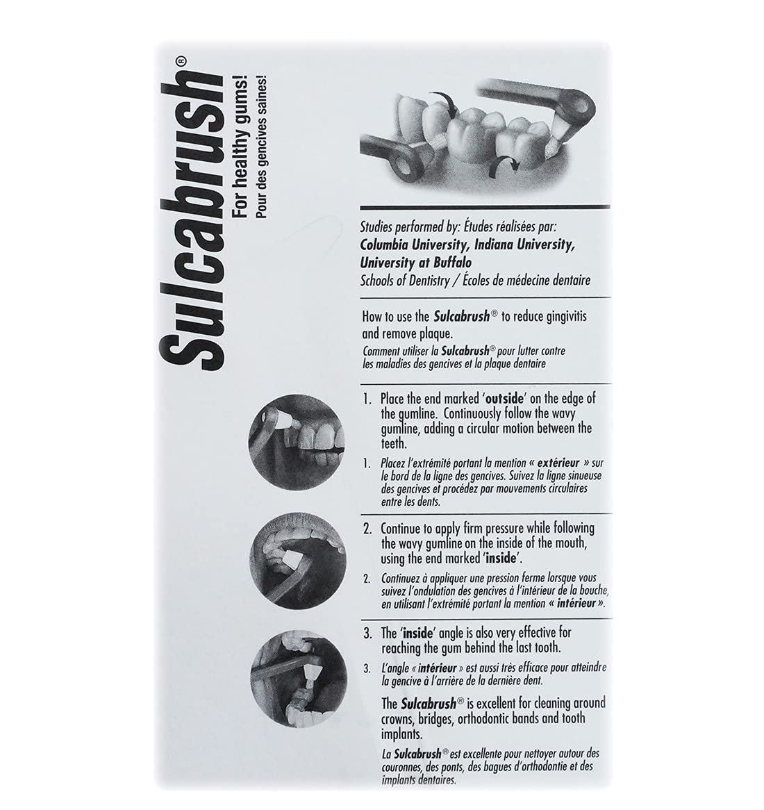 Sulcabrush Handle (pack of 3)