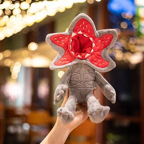 Maomoto 35Cm Stranger Plush Figure Toys, Demogorgon Plush Cute Stranger Stuffed Animals Monster Horror Stranger Plushies,Flower Head Dog Plush Toy, Demogorgon Plush Toy For Kids - 4