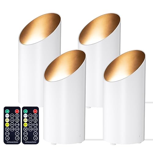 Brightown LED SpotLights - 4 Pack Uplighting Floor Can Lights