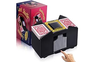 Unniweei Automatic Card Shuffler 6 Deck Battery Operated Made in the USA