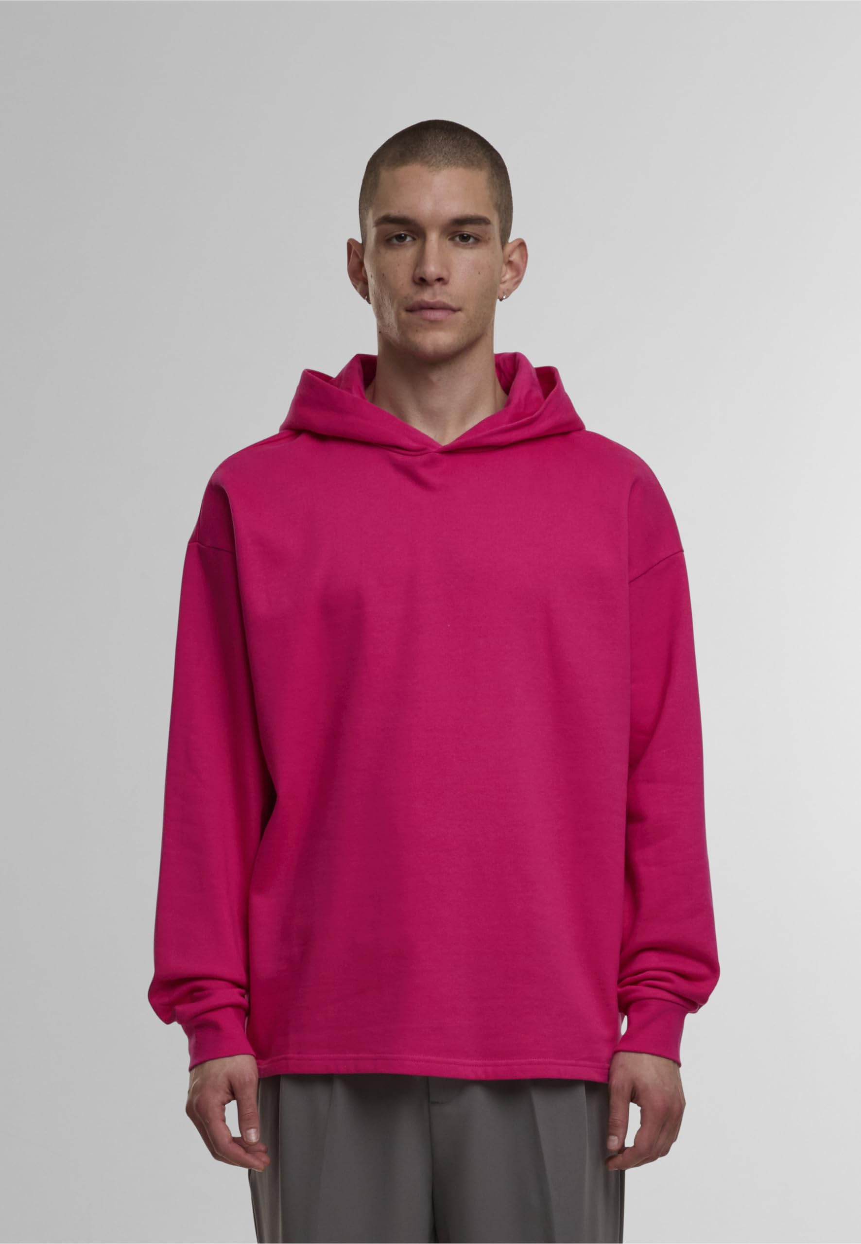 Urban Classics Organic Loose Hoody Männer Kapuzenpullover schwarz