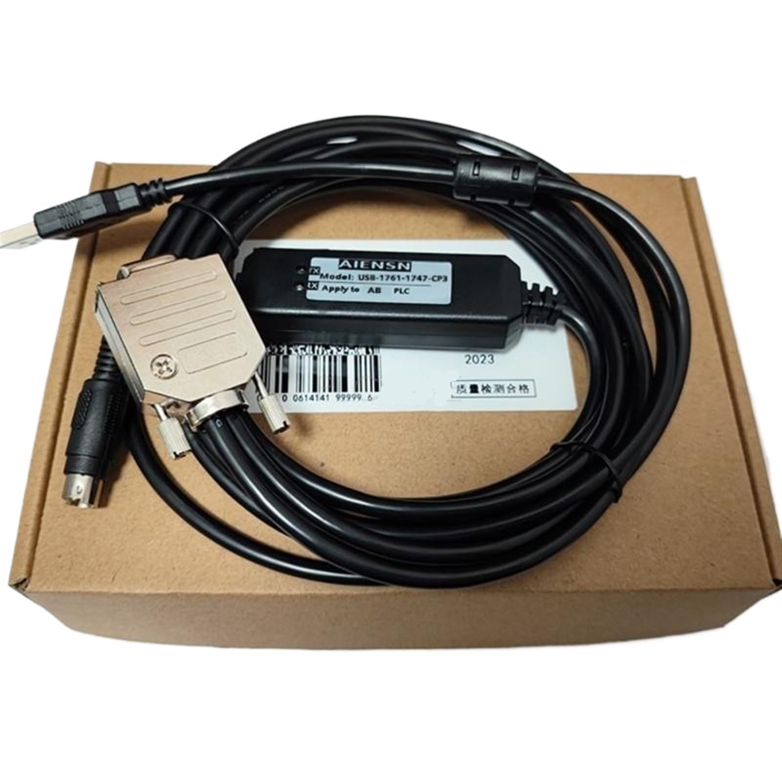 Câble de programmation USB-1761-1747-CP3 compatible avec la gamme automate SLC 500 - 2
