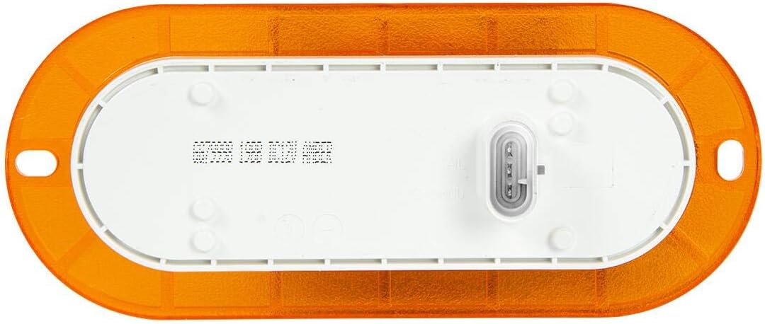 GG Grand General 79998 Oval Amber/Amber Side Marker Turn 9 LED Light with Reflex Lens