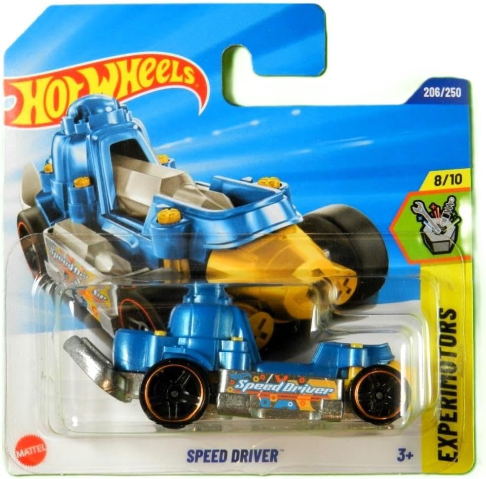 Hot Wheels Speed Driver 8/10 Experimotors (Blue)