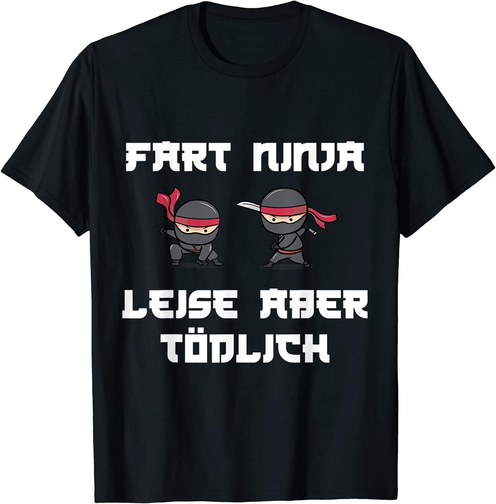 I Love Pupsen Furzen Ninja Funny Toilet Humour T-Shirt