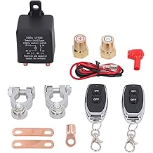 Ara&ccedil; Ak&uuml; Bağlantısını Kesme Anahtarı - Otomotiv ve End&uuml;striyel Uygulamalar i&ccedil;in Kablosuz Uzaktan Kumandalı G&uuml;&ccedil; Kesme Anahtarı - 328 Feet RF Aralığı - 2 Kontrol Cihazı İ&ccedil;erir