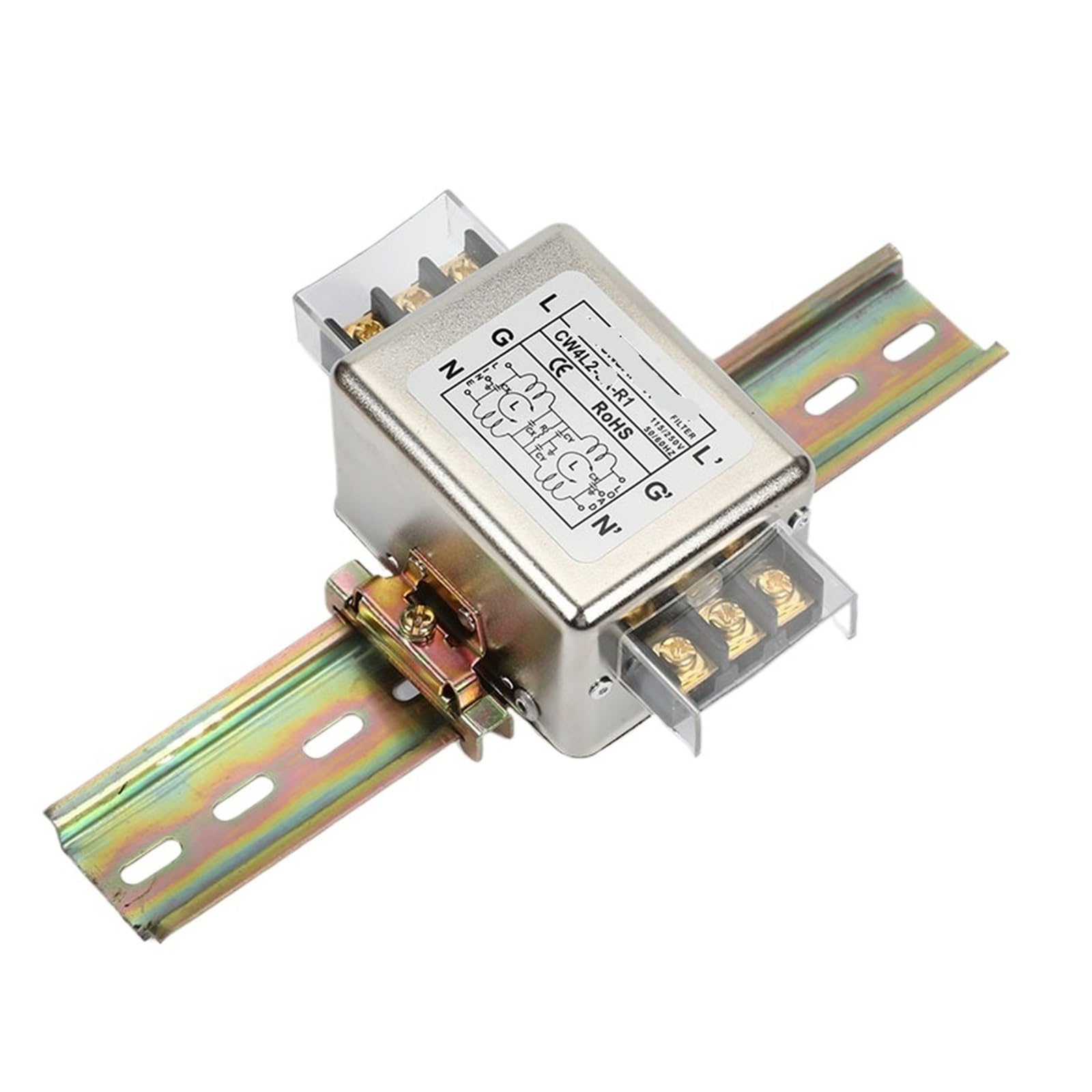 ETPBRIMSF Single-phase rail power filter single-phase AC 220v anti-interference CW4L2-3A-R1(CW4L2-30A-R1)
