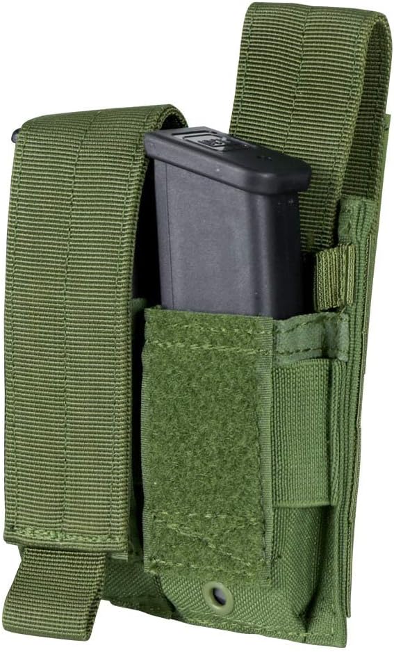 Condor Double Pistol Magazine Pouch - Slate - MA23-027 - MOLLE PALS : Sports & Outdoors