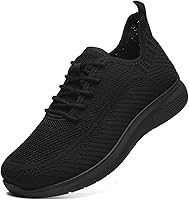 JIOJIT Women's Lightweight Breathable Walking Sneakers - Non-Slip Memory Foam Comfort for Work, Travel & Daily Wear