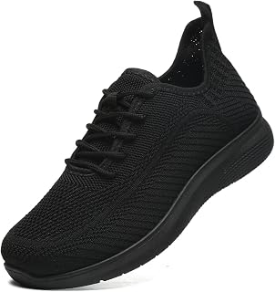 JIOJIT Women's Lightweight Breathable Walking Sneakers - Non-Slip Memory Foam Comfort for Work, Travel & Daily Wear