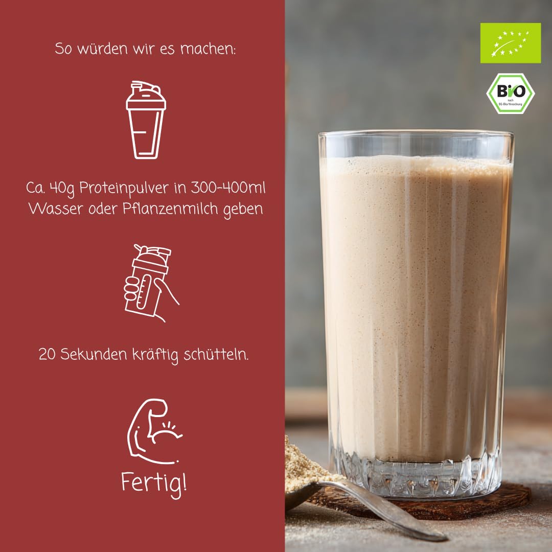 süssundclever.de® Bio Reisprotein Pulver | Isolat | 85% veganes Protein | 3,0 kg (3 x 1kg) | Ohne Zuckerzusatz oder Aromen | in ökologisch-nachhaltiger Verpackung