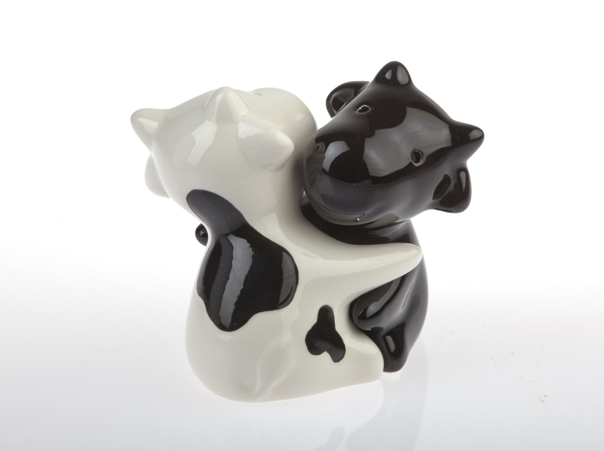By Bers Cow By-Bers Hug Bull Cattle Frog Mouse Dog Animals Salt Shaker Salt Pepper Shaker Set Gift Ceramic