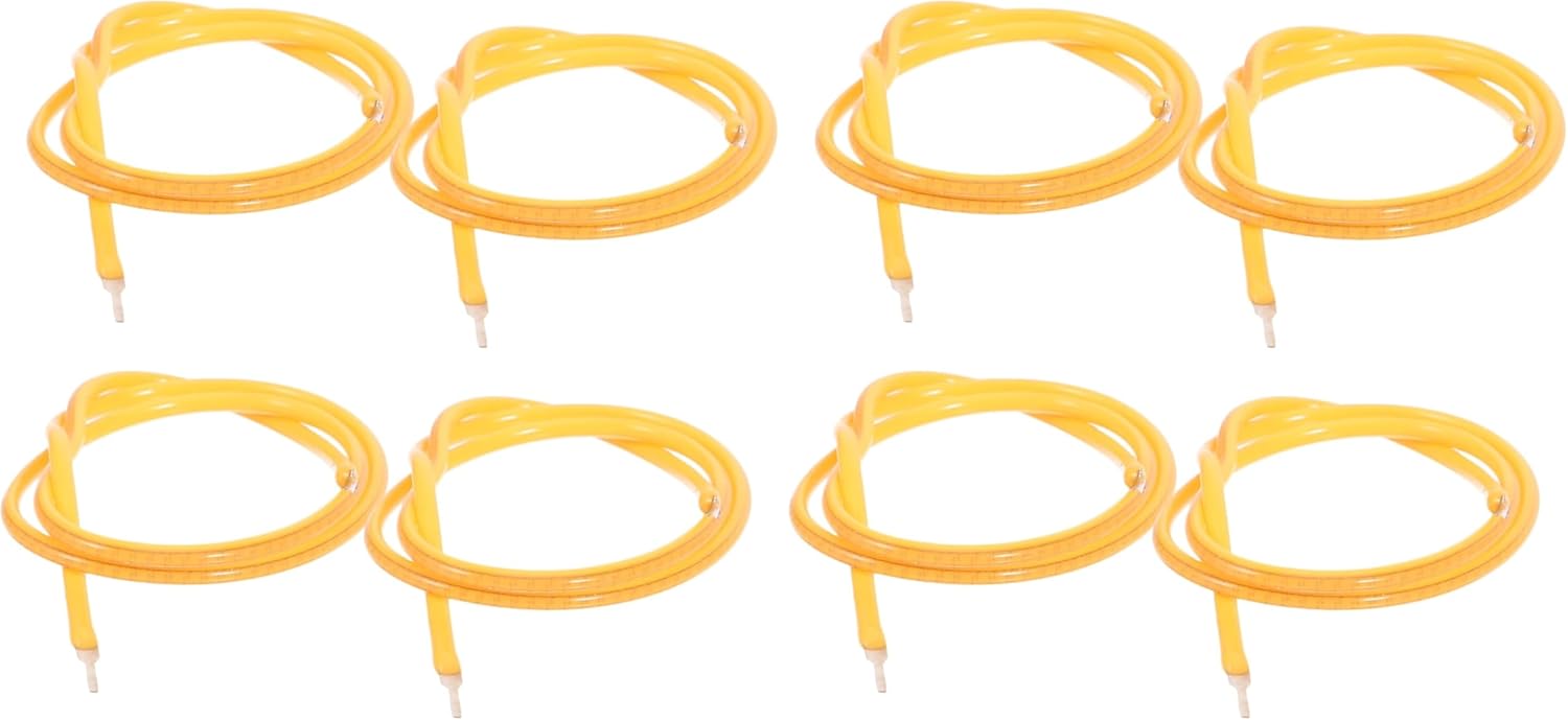jojofuny 4pcs LED Filament 300mm Flexible Filament Light for Retro Bulb Repair Accessories - Warm Light Source for Indoor_Outdoor Lighting (Pack of 2)