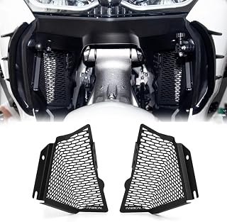 PANICAL Front Heat Sink Radiator Guard Protective Cover Grid Net Water ank Protective Net For Honda Gold Wing GL1800 F6B 2018-2025 SUS304 Stainless Steel (Black)