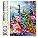 Bits and Pieces – 1000 Piece Jigsaw Puzzle for Adults – Peacocks - Jigsaw Puzzles by Artist Oleg Gavrilov, Completed Puzzle Size: 20