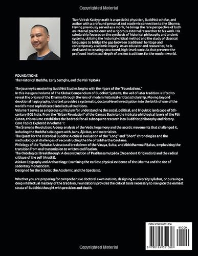 Buddhist Compendium: A comprehensive framework about Buddhism: Volume 1 Foundations: The Historical Buddha, Early Samgha, and the Pāli Tipitaka