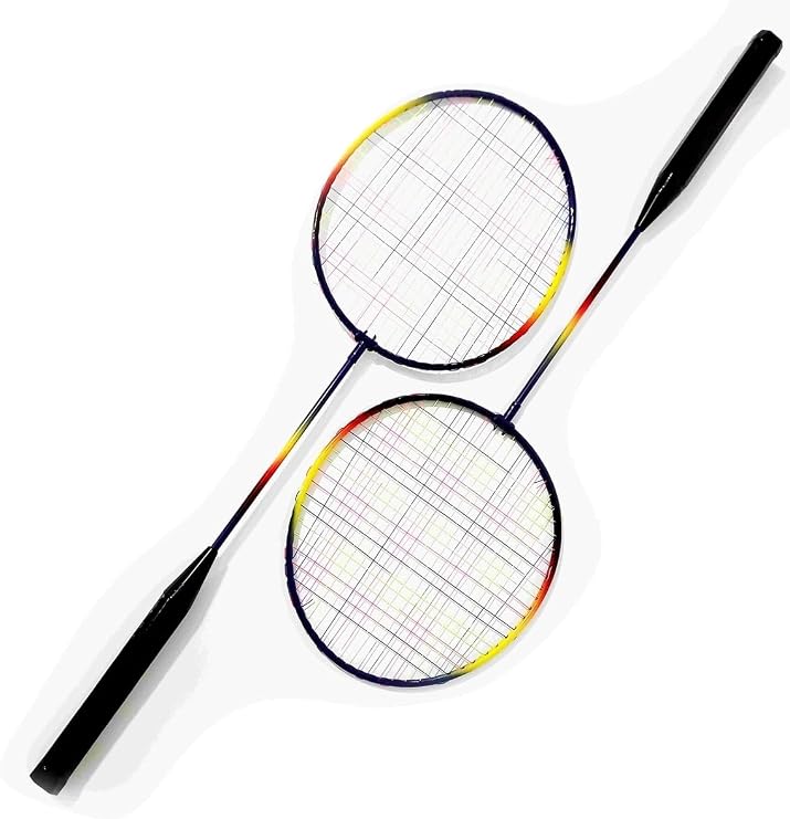 NASYA badminton set 2 rackets 3 balls 1